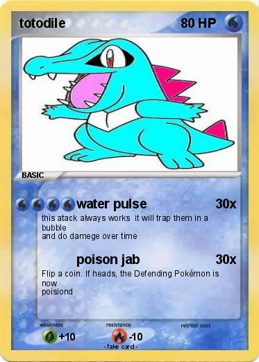 Pokemon totodile