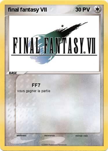 Pokemon final fantasy VII