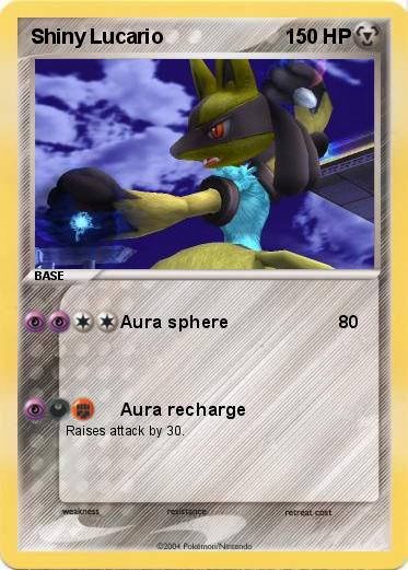 Pokemon Shiny Lucario