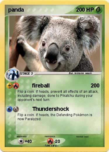 Pokemon panda