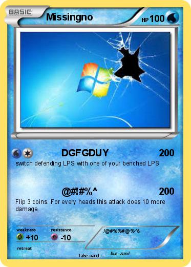 Pokemon Missingno