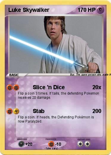 Pokemon Luke Skywalker