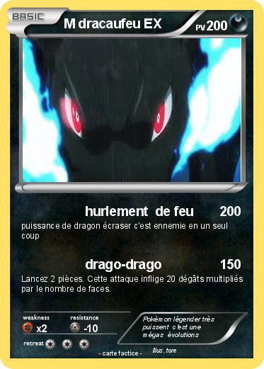 Pokemon M dracaufeu EX