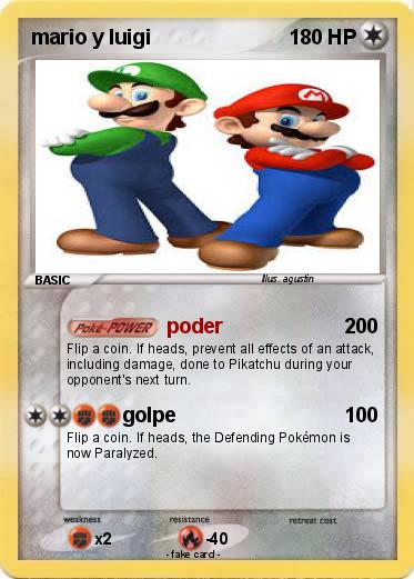 Pokemon mario y luigi