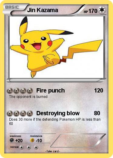 Pokemon Jin Kazama