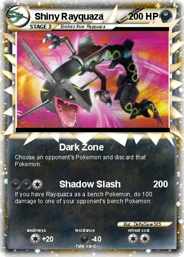 Pokemon Shiny Rayquaza