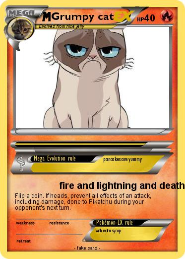 Pokemon Grumpy cat