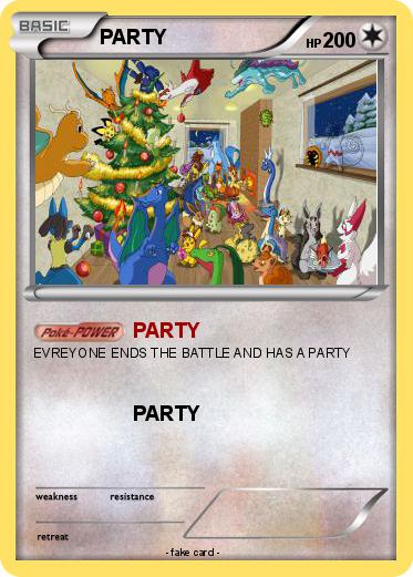 Pokemon PARTY
