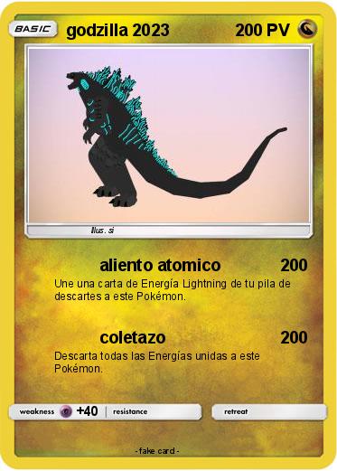 Pokemon godzilla 2023