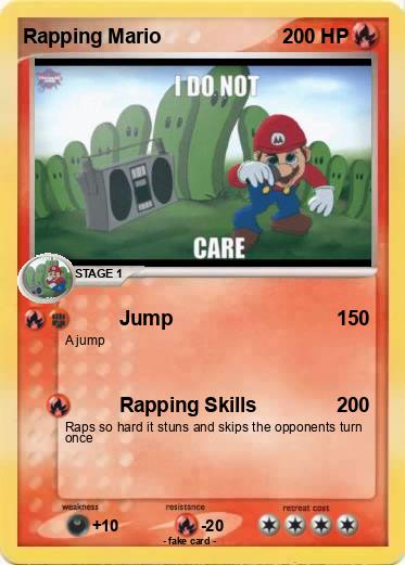 Pokemon Rapping Mario