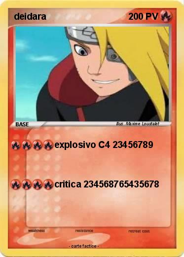 Pokemon deidara