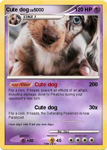 Pokemon Cute dog
