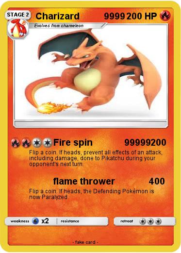 Pokemon Charizard          9999