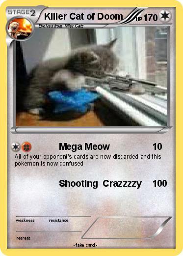 Pokemon Killer Cat of Doom