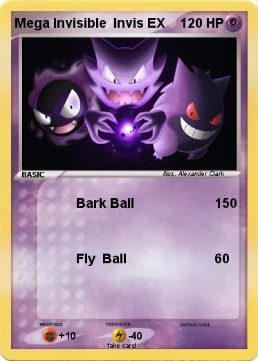 Pokemon Mega Invisible  Invis EX