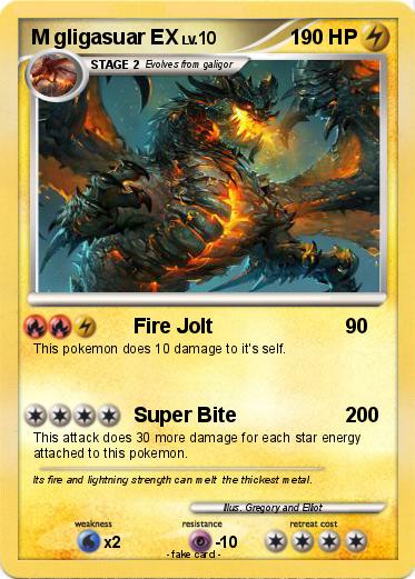 Pokemon M gligasuar EX