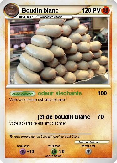 Pokemon Boudin blanc