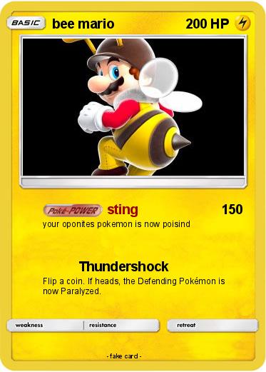 Pokemon bee mario
