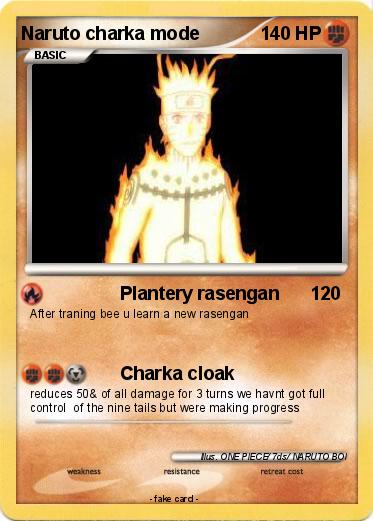 Pokemon Naruto charka mode