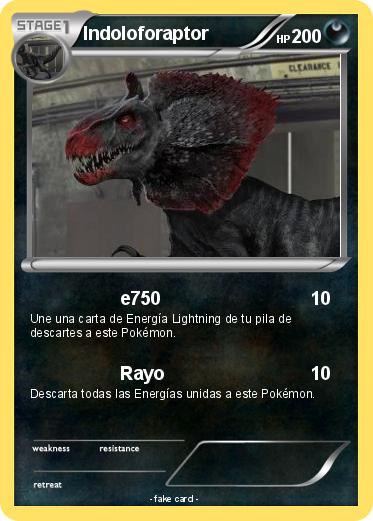 Pokemon Indoloforaptor