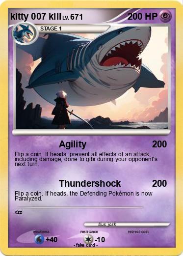 Pokemon kitty 007 kill