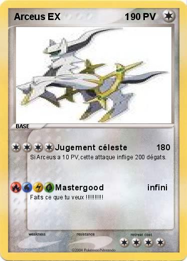 Pokemon Arceus EX                         1 