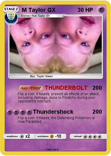 Pokemon M Taylor GX