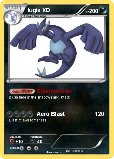 Pokemon lugia XD