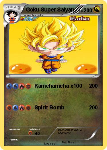 Pokemon Goku Super Saiyan