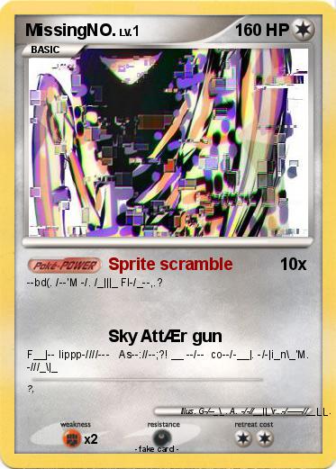 Pokemon MissingNO.