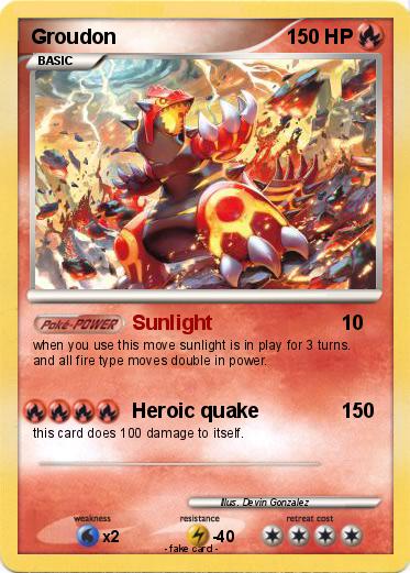 Pokemon Groudon