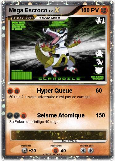 Pokemon Mega Escroco