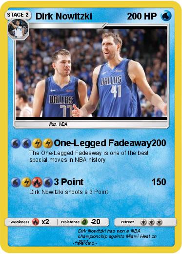 Pokemon Dirk Nowitzki