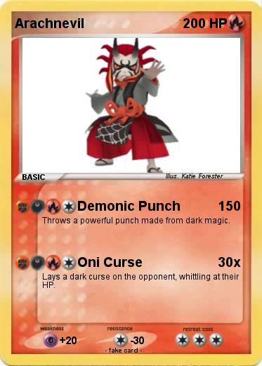 Pokemon Arachnevil