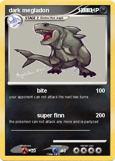 Pokemon dark megladon                  1,000,
