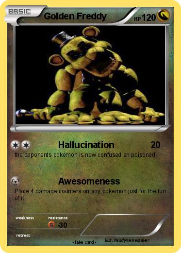 Pokemon Golden Freddy
