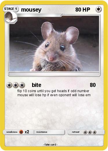 Pokemon mousey