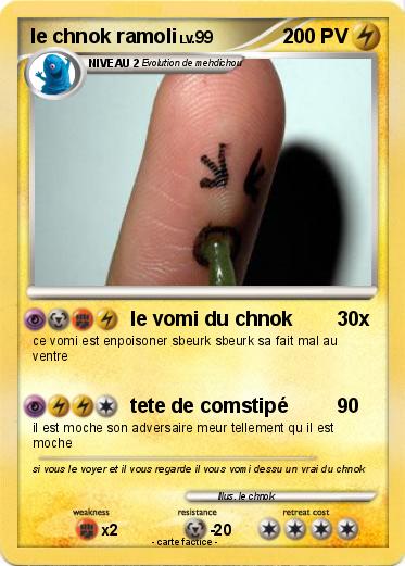 Pokemon le chnok ramoli