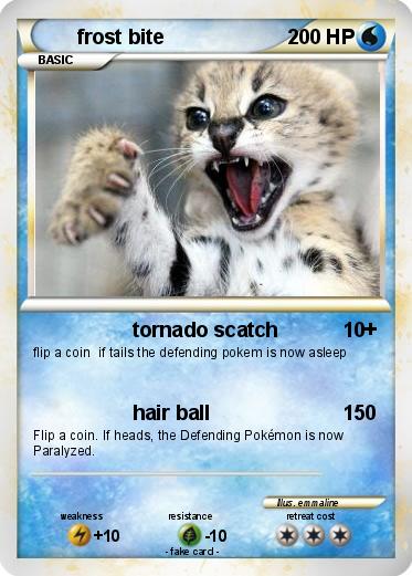 Pokemon frost bite