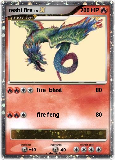 Pokemon reshi fire