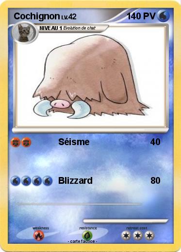 Pokemon Cochignon