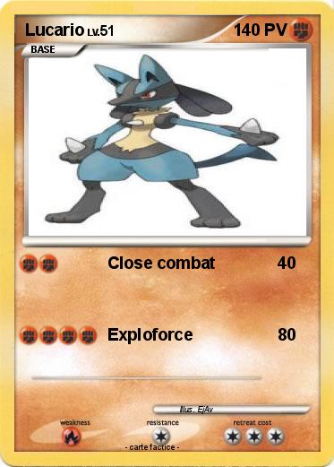 Pokemon Lucario