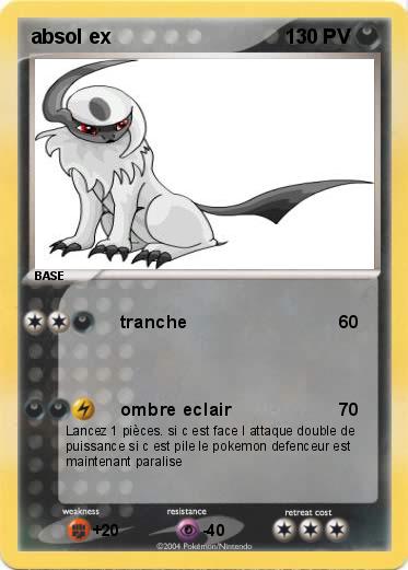 Pokemon absol ex