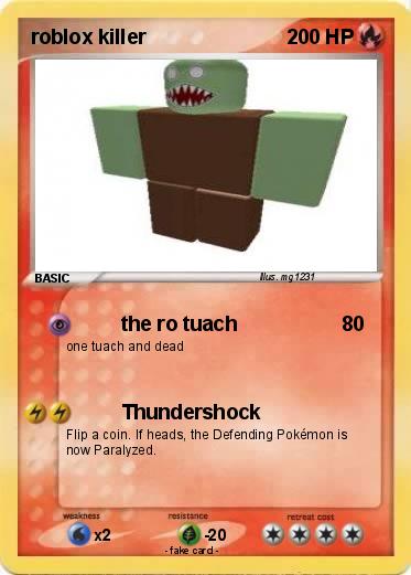 Pokemon roblox killer