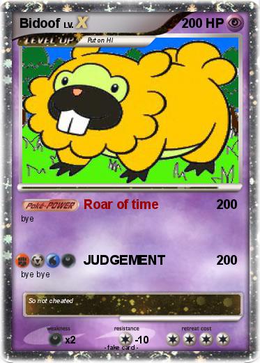 Pokemon Bidoof