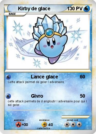 Pokemon Kirby de glace