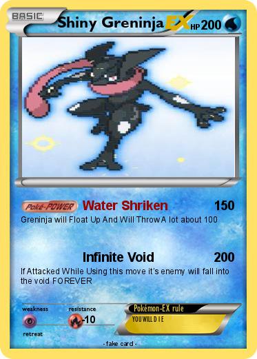Pokemon Shiny Greninja