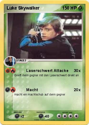 Pokemon Luke Skywalker