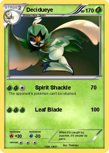 Pokemon Decidueye