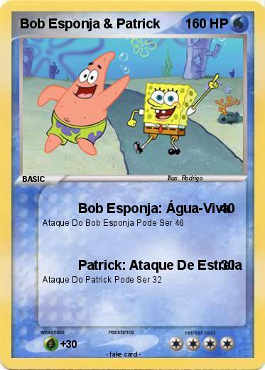 Pokemon Bob Esponja & Patrick
